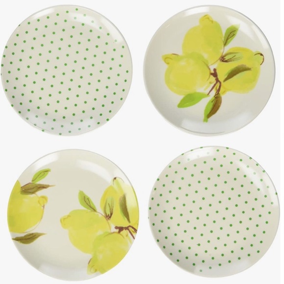 kate spade Other - NWT Kate Spade Lemon Melamine Coaster Set